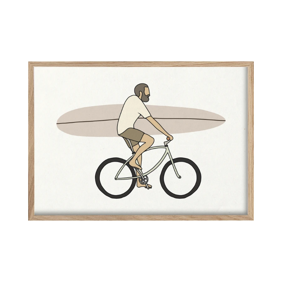 SURF PRINT - SEEKING WAVES