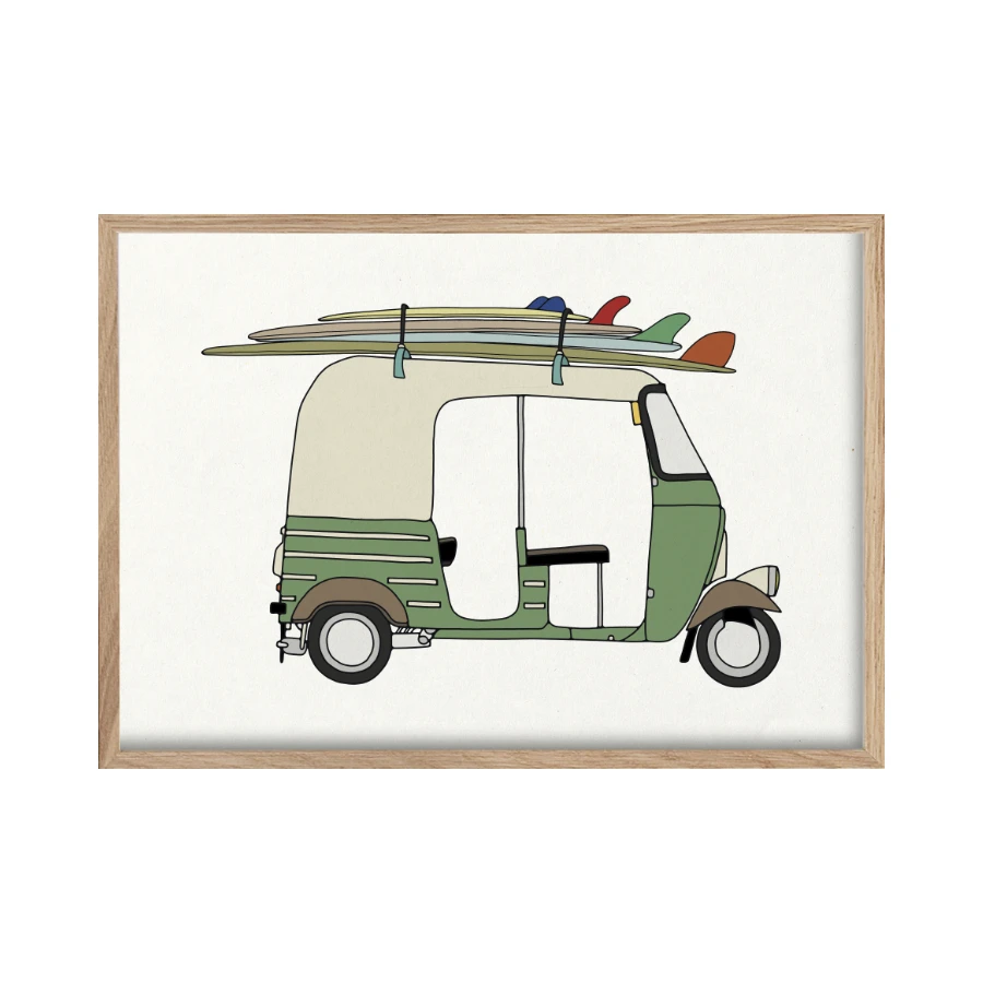 SURF PRINT - TUKTUK