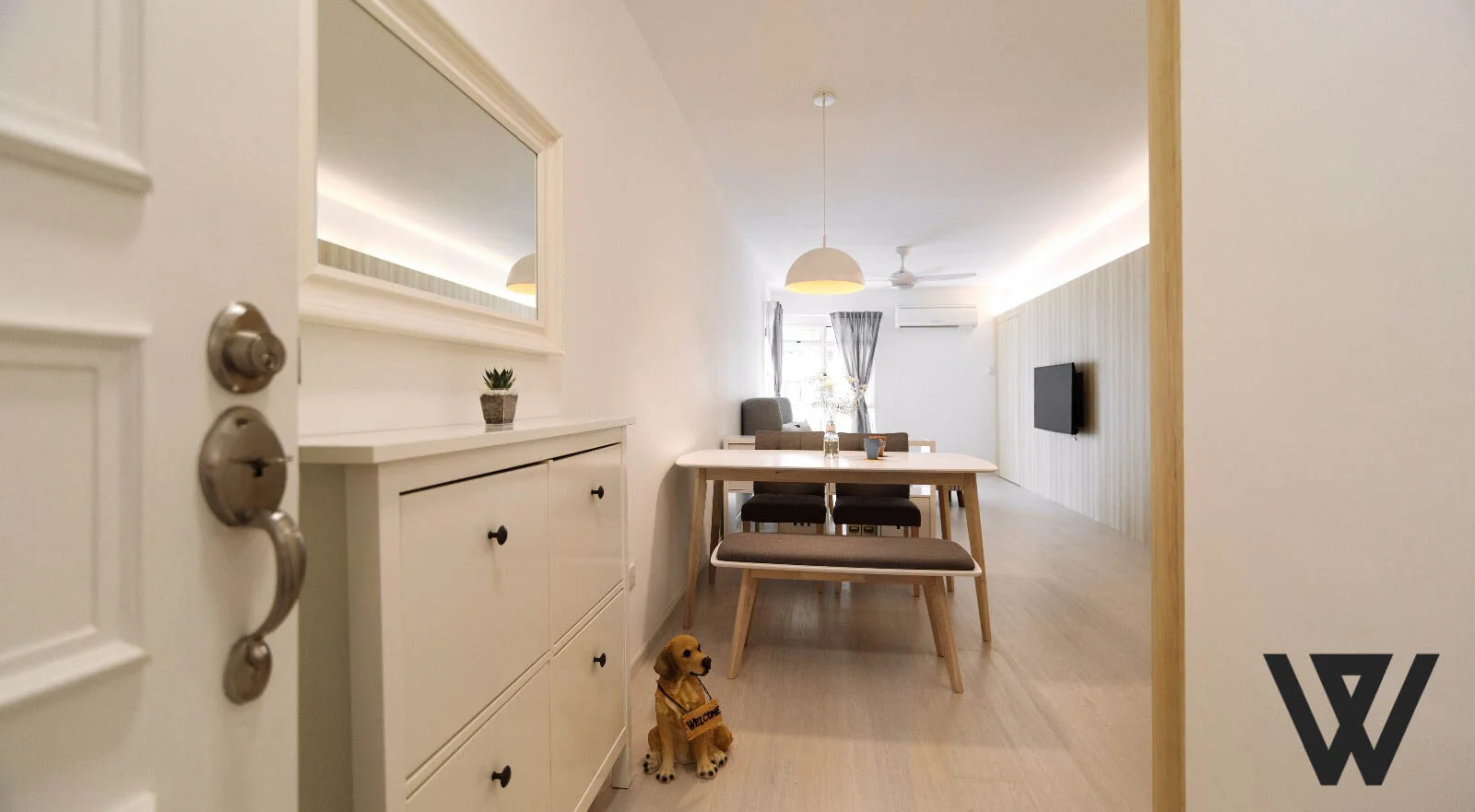 overlay 3-room resale flat design