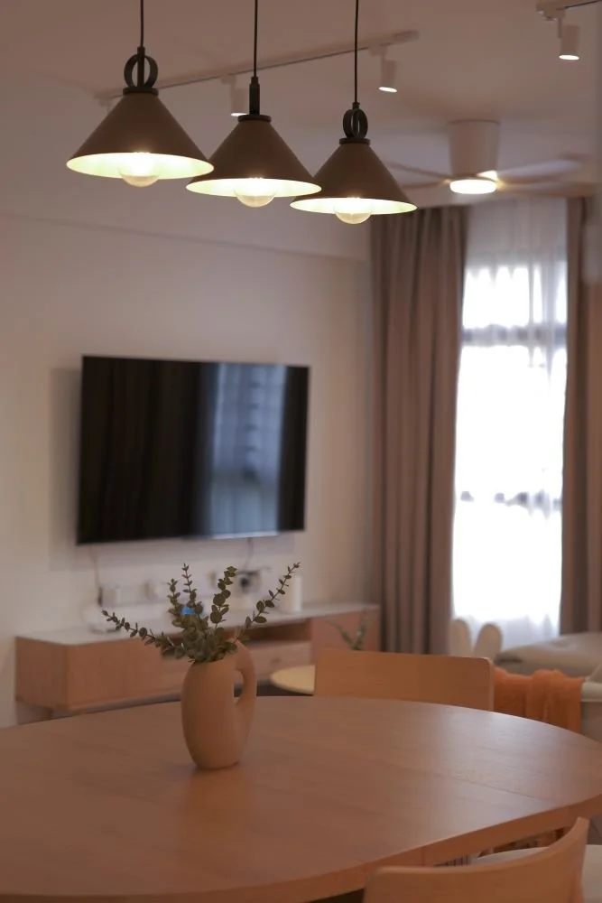 Living Room TV Feature Wall Interior Design at 482B Yishun Ave 6