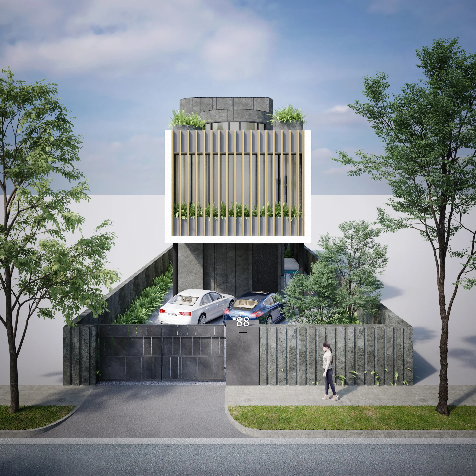 Front facade Design
