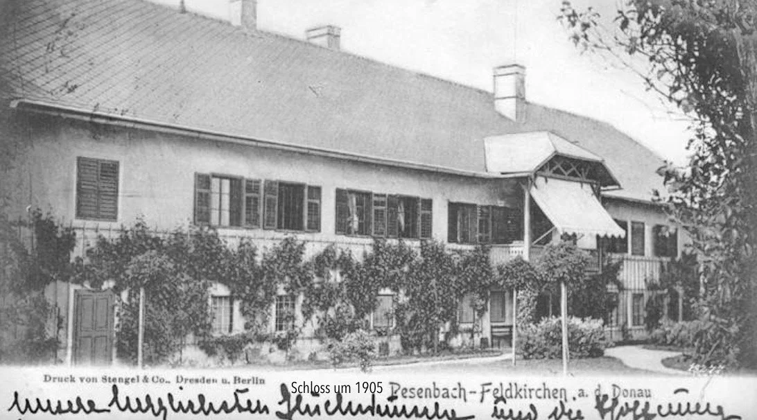Schloss Pesenbach um 1905
