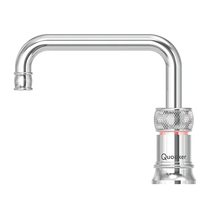 Classic Single Tap Our collection offers a Quooker boiling-water tap to match a classic style of mixer tap. The tap has a childproof double push-and-turn handle, can be turned 360°, is height-adjustable and insulated.
