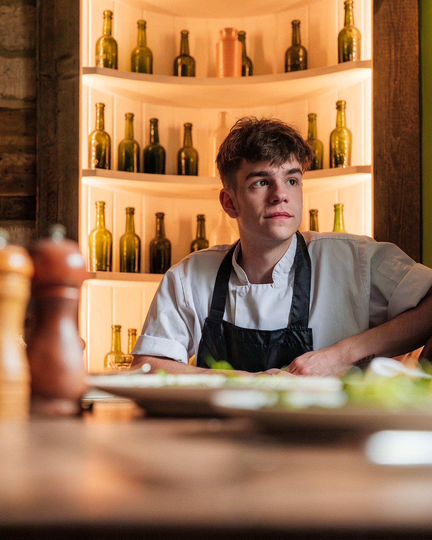 In the stillness of a late afternoon at The New Inn, the kitchen crew stepped forward, not with fanfare but with quiet conviction. Before them sat Fred - watchful, discerning and poised between curiosity and expectation. One by one, Louis presented t
