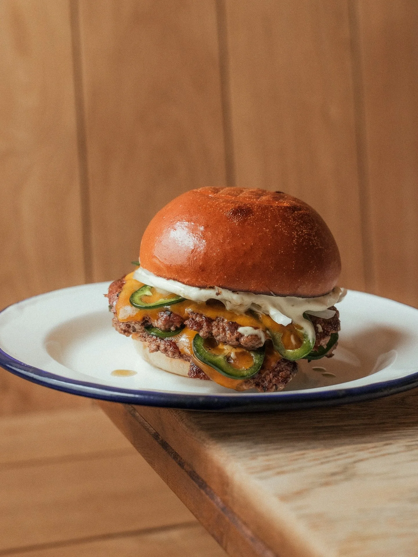 Jalape&ntilde;o Smash Burger

Now this one absolutely flew off the specials board when we put it on last week so it&rsquo;s only right it returns. It will be on for the rest of the week and weekend, alongside some Ribeyes and some lovely Cod Croquett