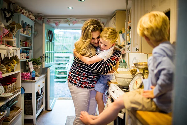 at home family photographers exeter