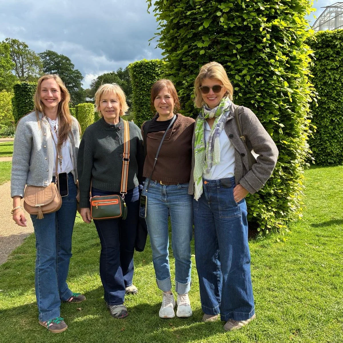 Lovely day spent at Wisley yesterday with these 3 fabulous ladies. We were Inchbald graduation year 2018. Out together for a day looking at the recently planted (last year I think) Piet Oudolf area. Great to get together, must do it more often. Last 