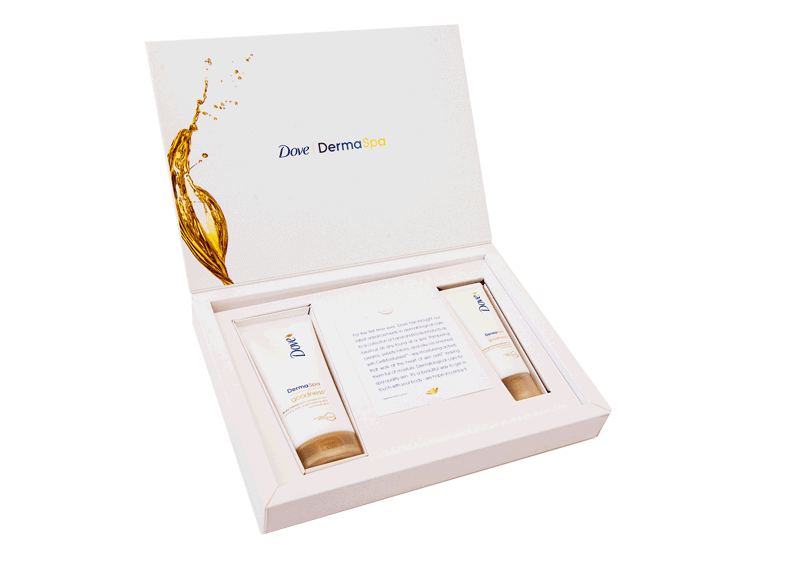 Dove Derma gift presentation pack.gif