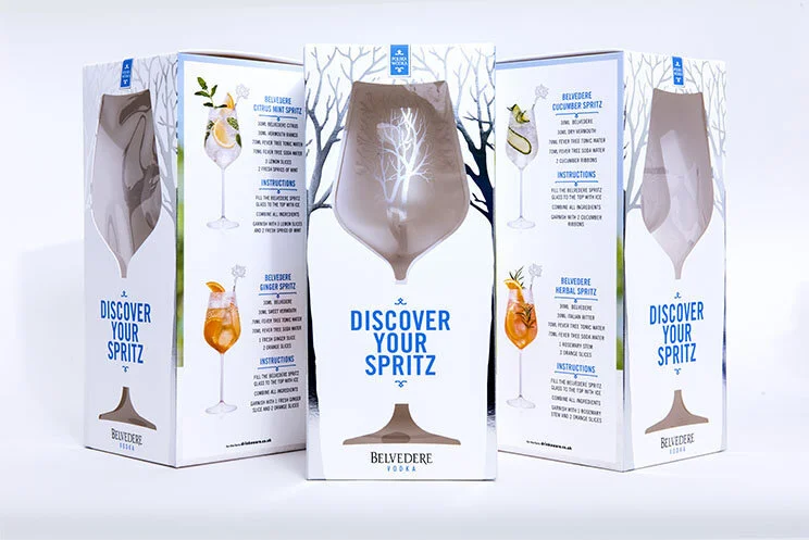 Belvedere Vodka - drinks packaging case study