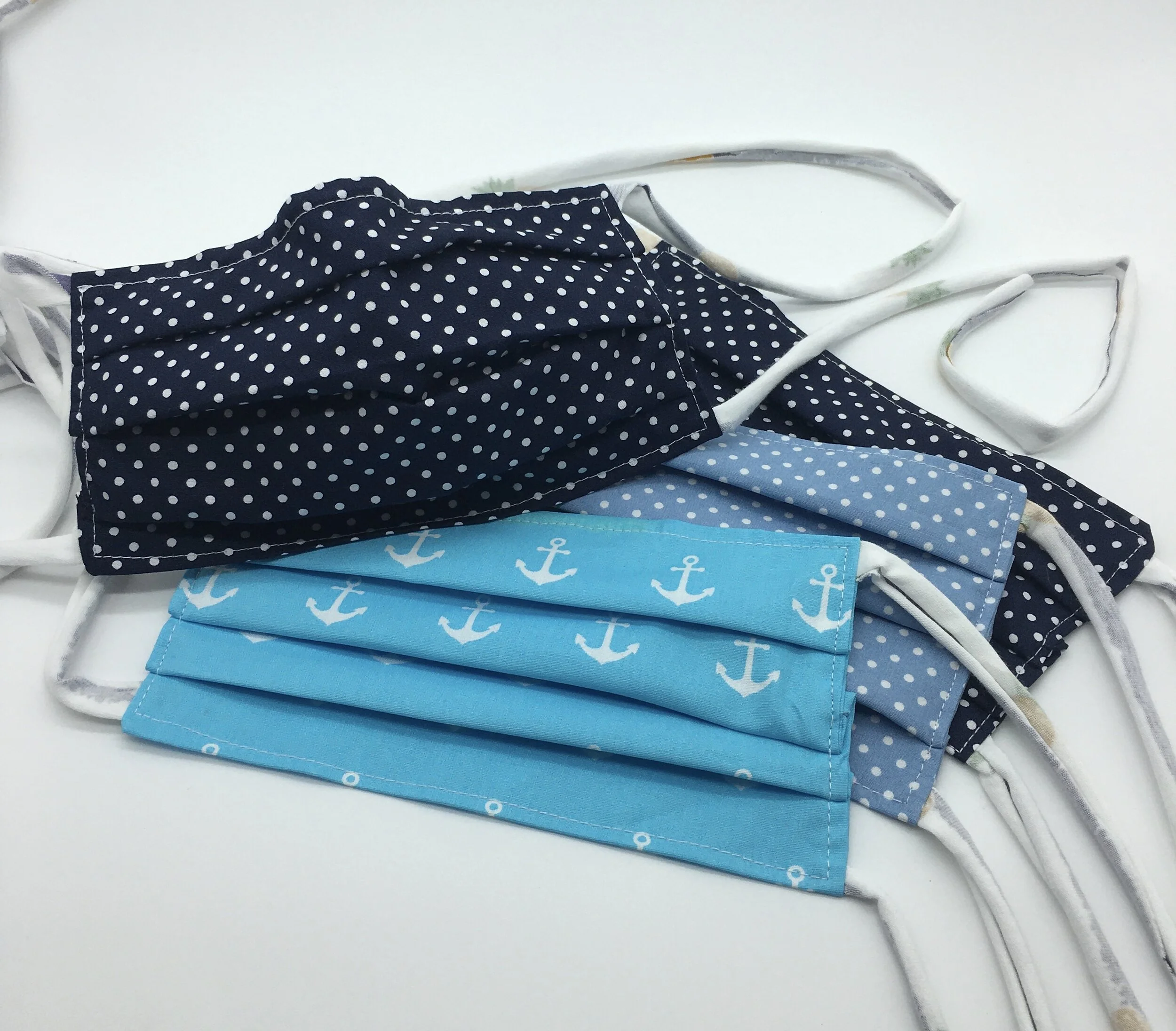 Handmade cotton reusable washable face mask with filter pocket and comfy ties. 1 x hepa filter included.