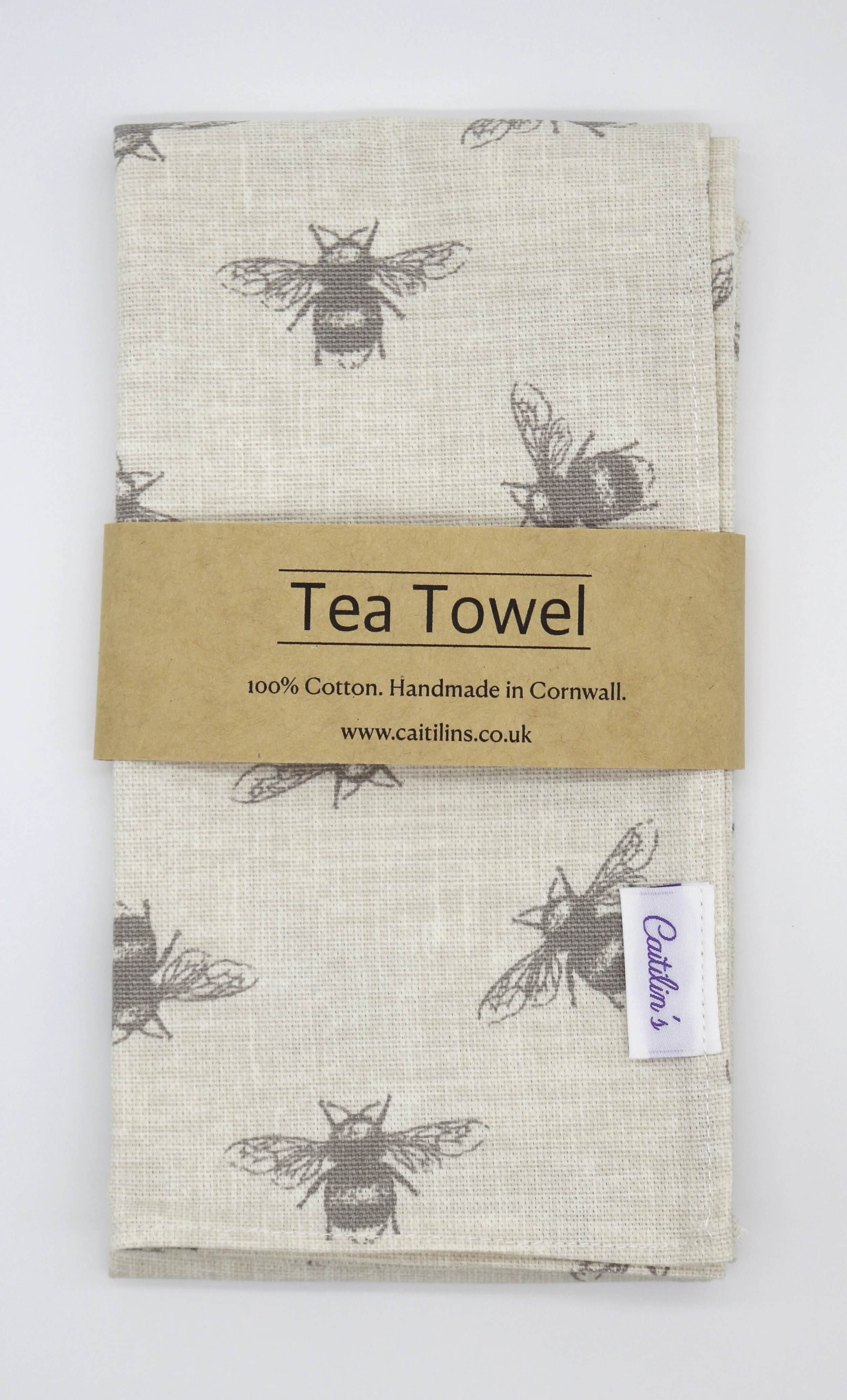 Bee Design 100% Cotton Tea Towel