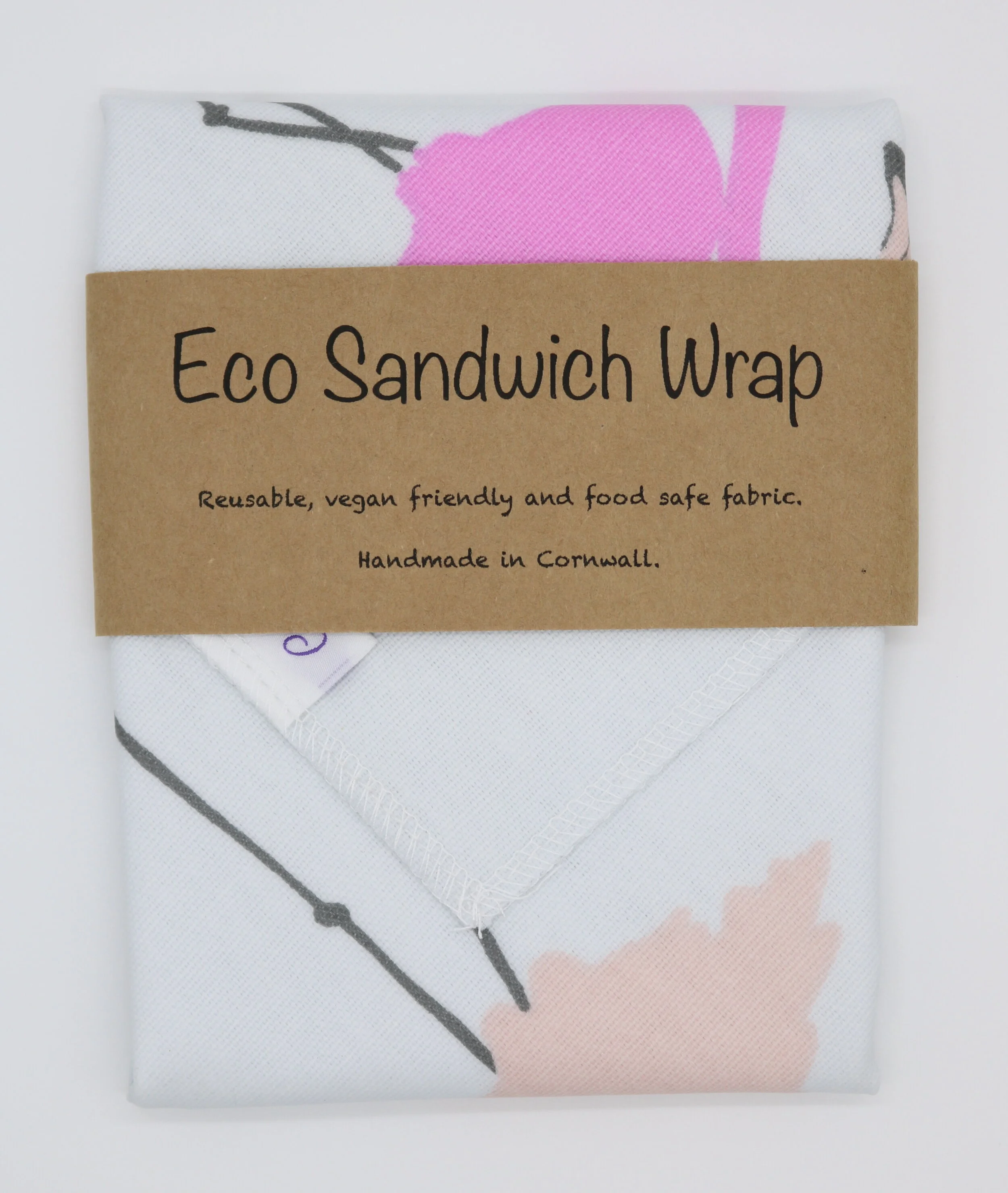 Flamingo Design Eco Sandwich Wrap