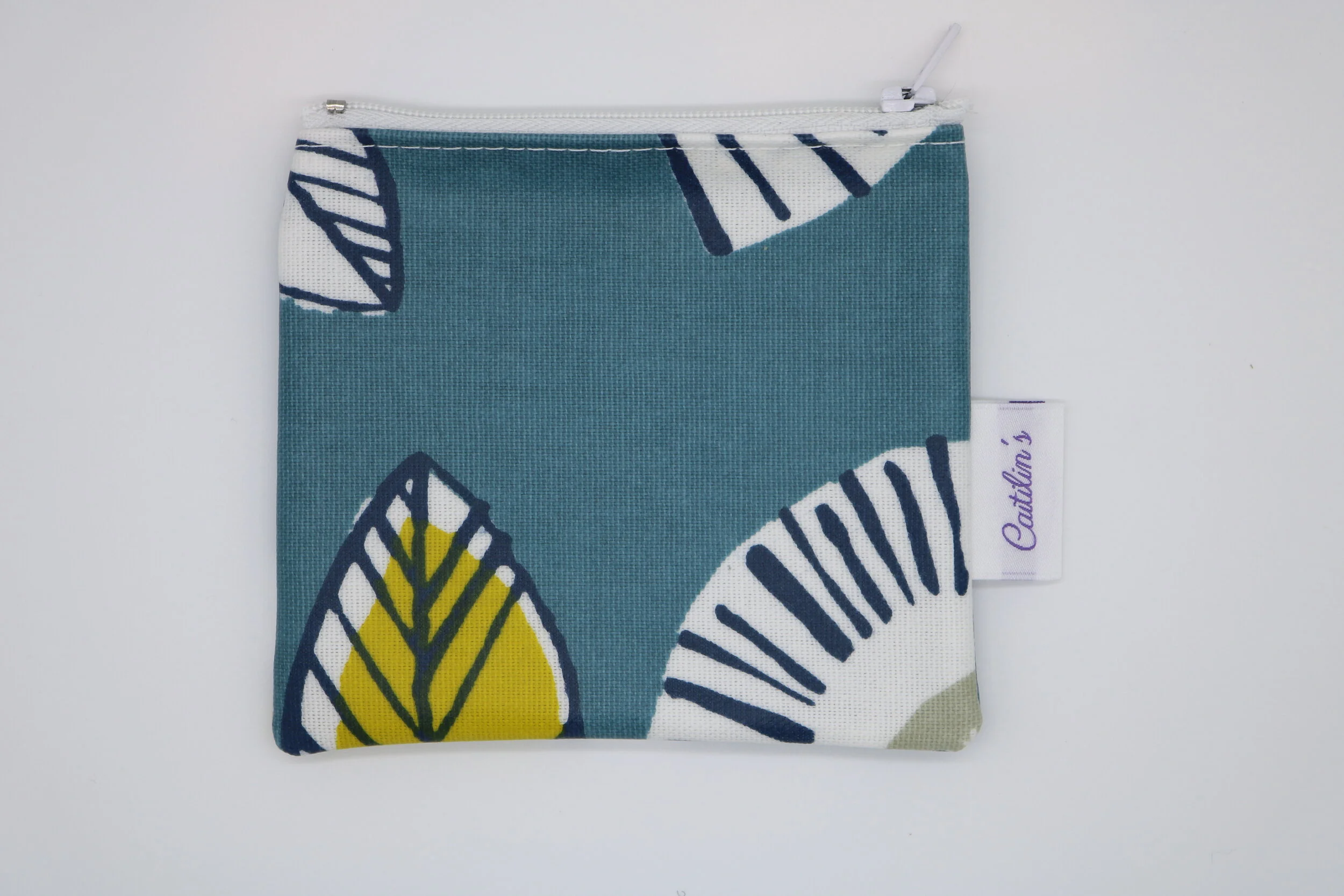Oilcloth Coin Purse Floral Sundance Design.