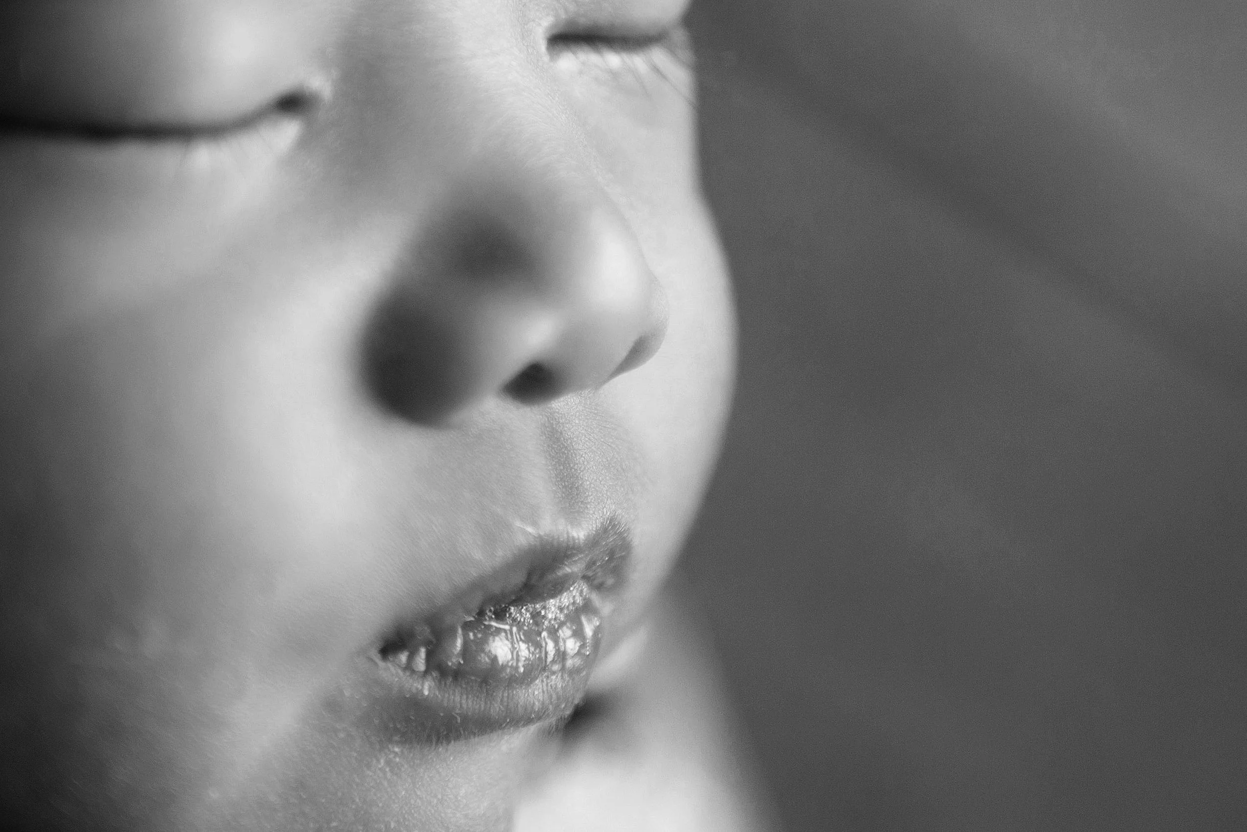 Logan made the highlight reel because of those adorable spit bubbles nestled between his tiny lips!