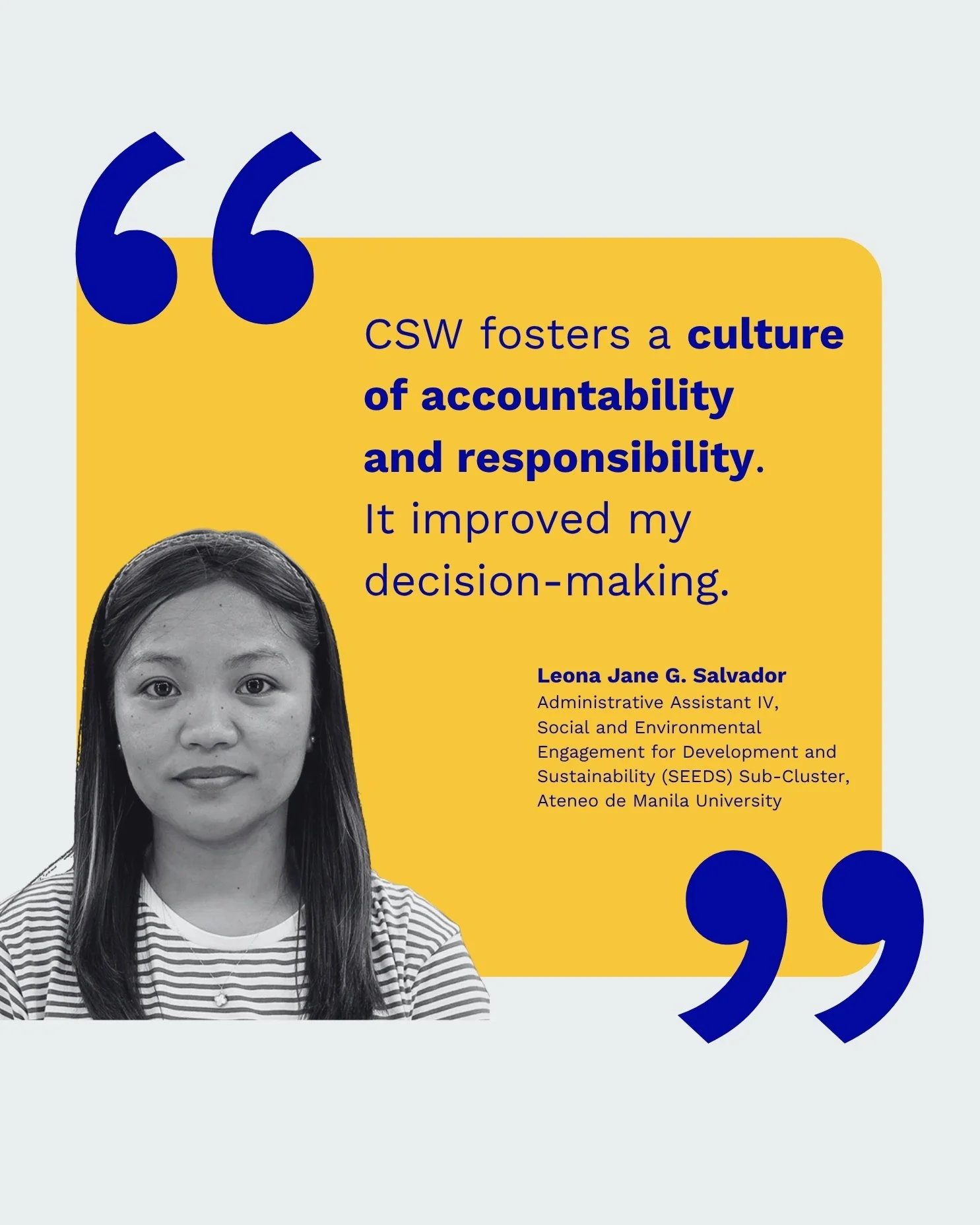 CSW Training — wesolve