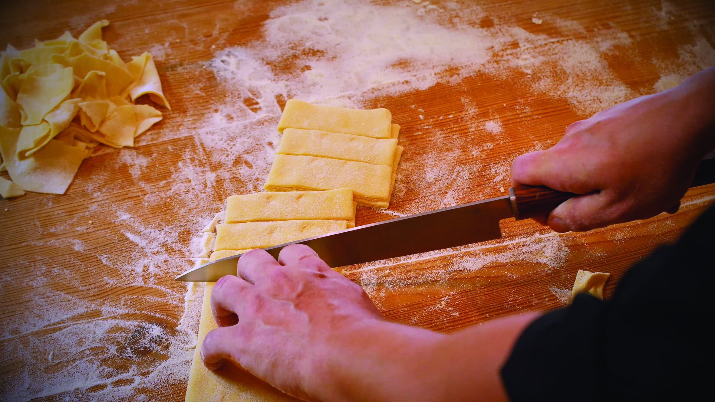 La fabrication des pâtes 