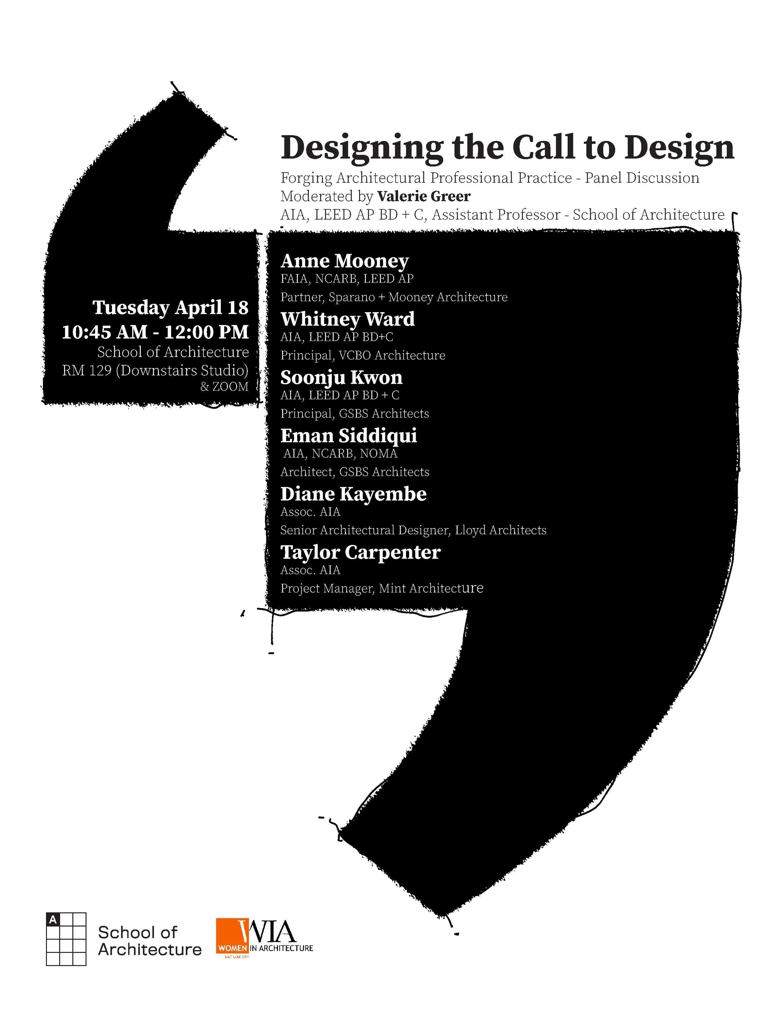 WIA | SOA Professional Panel Discussion 
