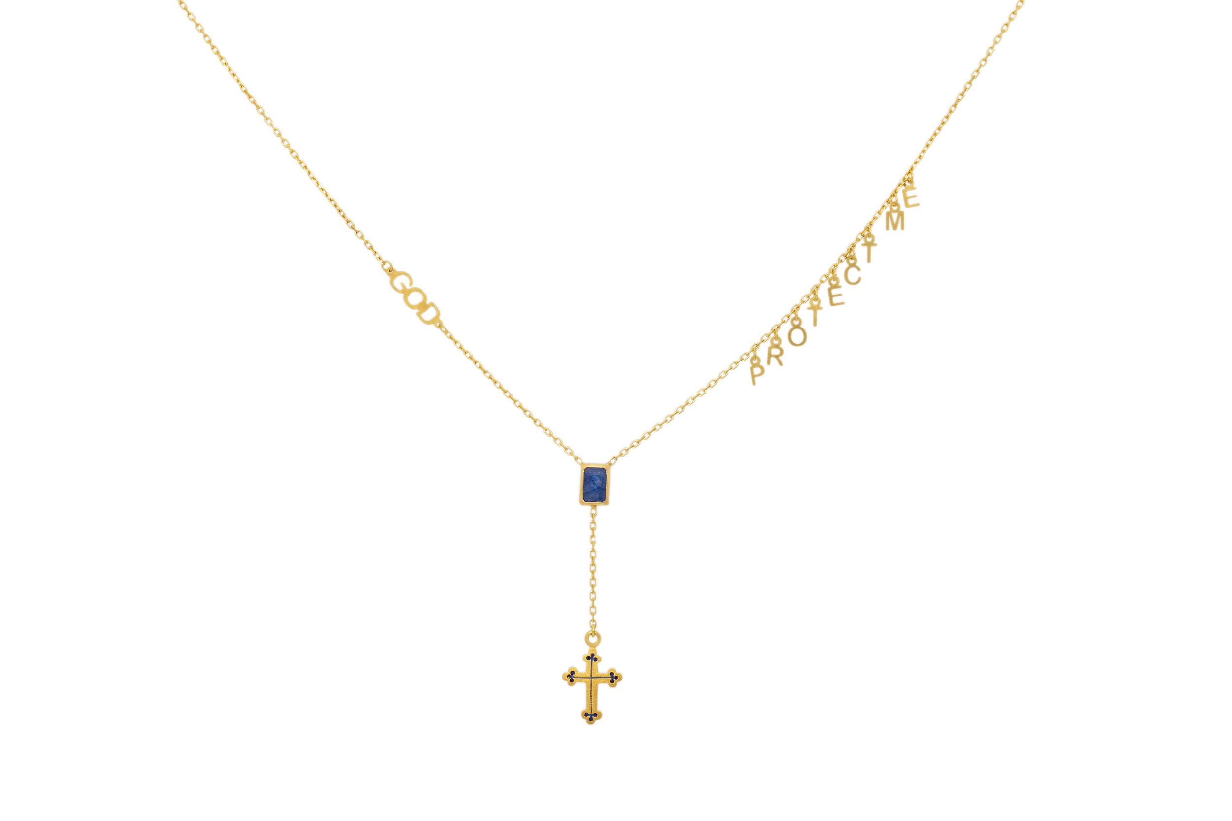 Colar God Protect Me