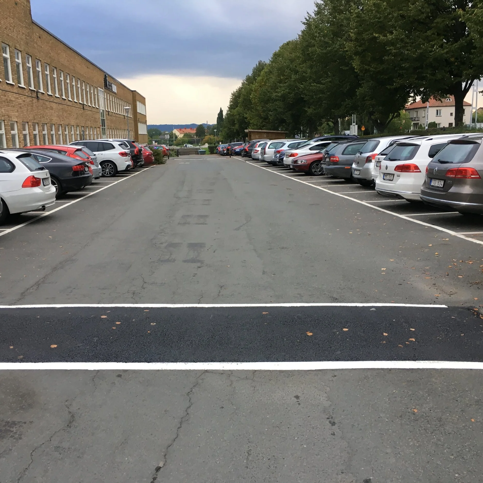 Linjemålning Vi ombesörjer i princip alla typer av linjemålning.