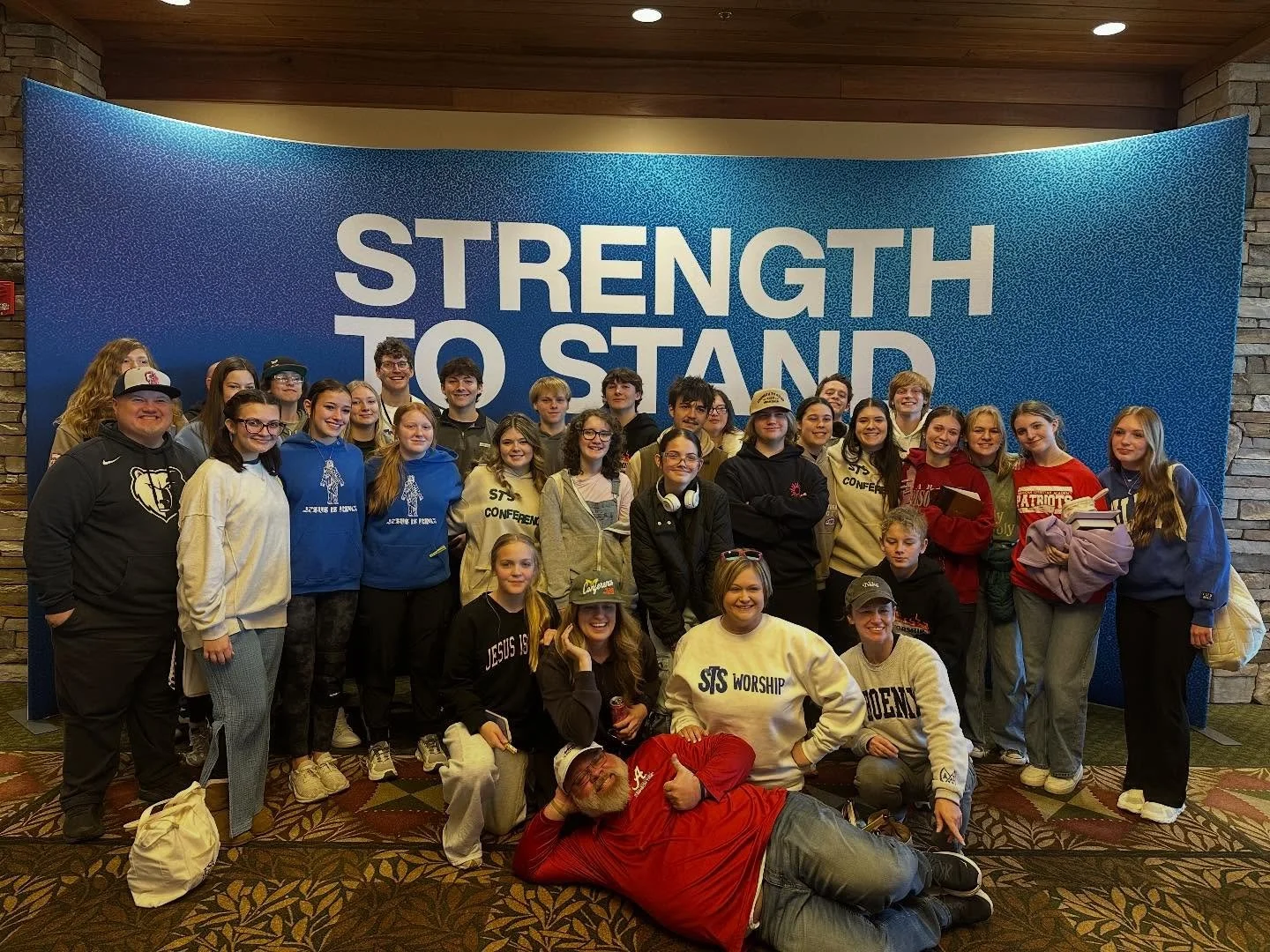 On the road home from Strength to Stand with full hearts and bold faith. So grateful for what God is doing in this group&mdash;and especially proud of our seniors as they step into what&rsquo;s next!

@strengthtostand @thechurchattuscaloosa