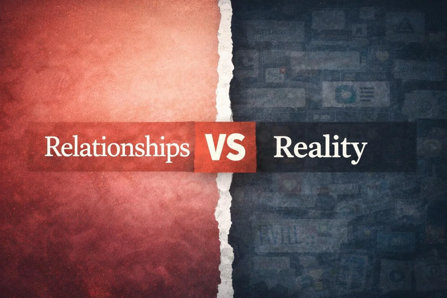 Students! Join us Sundays from 5&ndash;6:30 as we dive into what God says about relationships in a world full of noise.

Relationships vs Reality 

Invite your friends(or boo)- we can&rsquo;t wait to see you there.