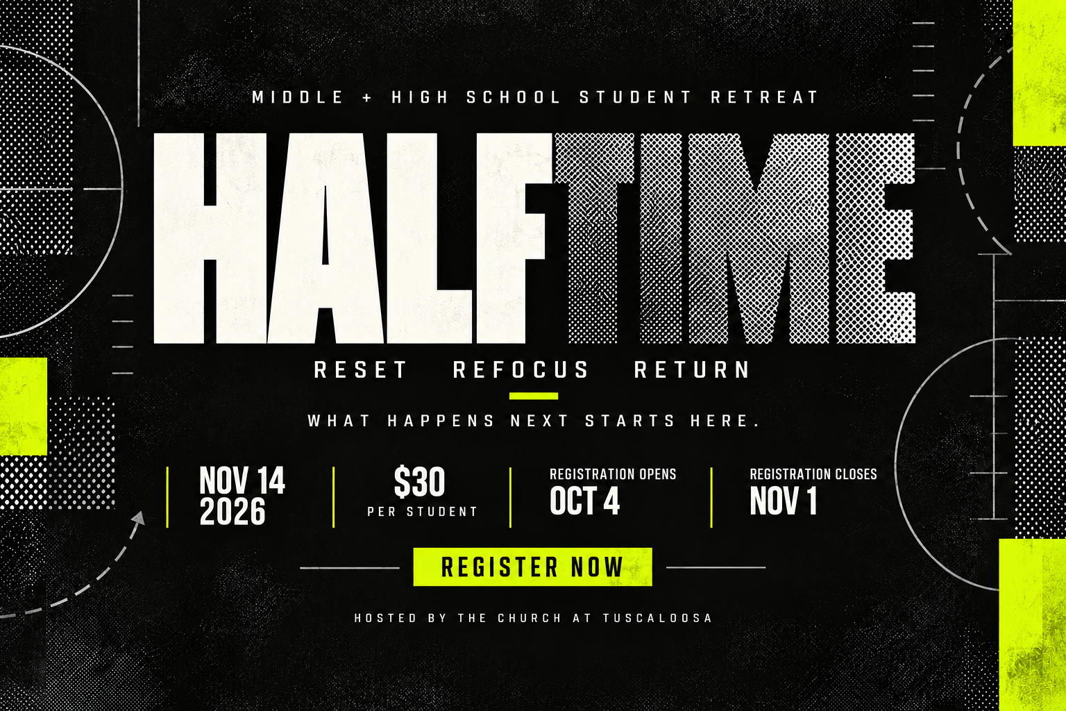 TCAT Students | Halftime | Middle and High School Retreat