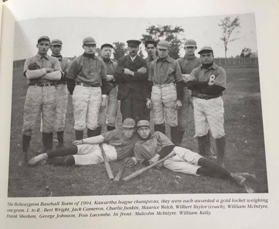 1904 Bobcaygeon Baseball Team