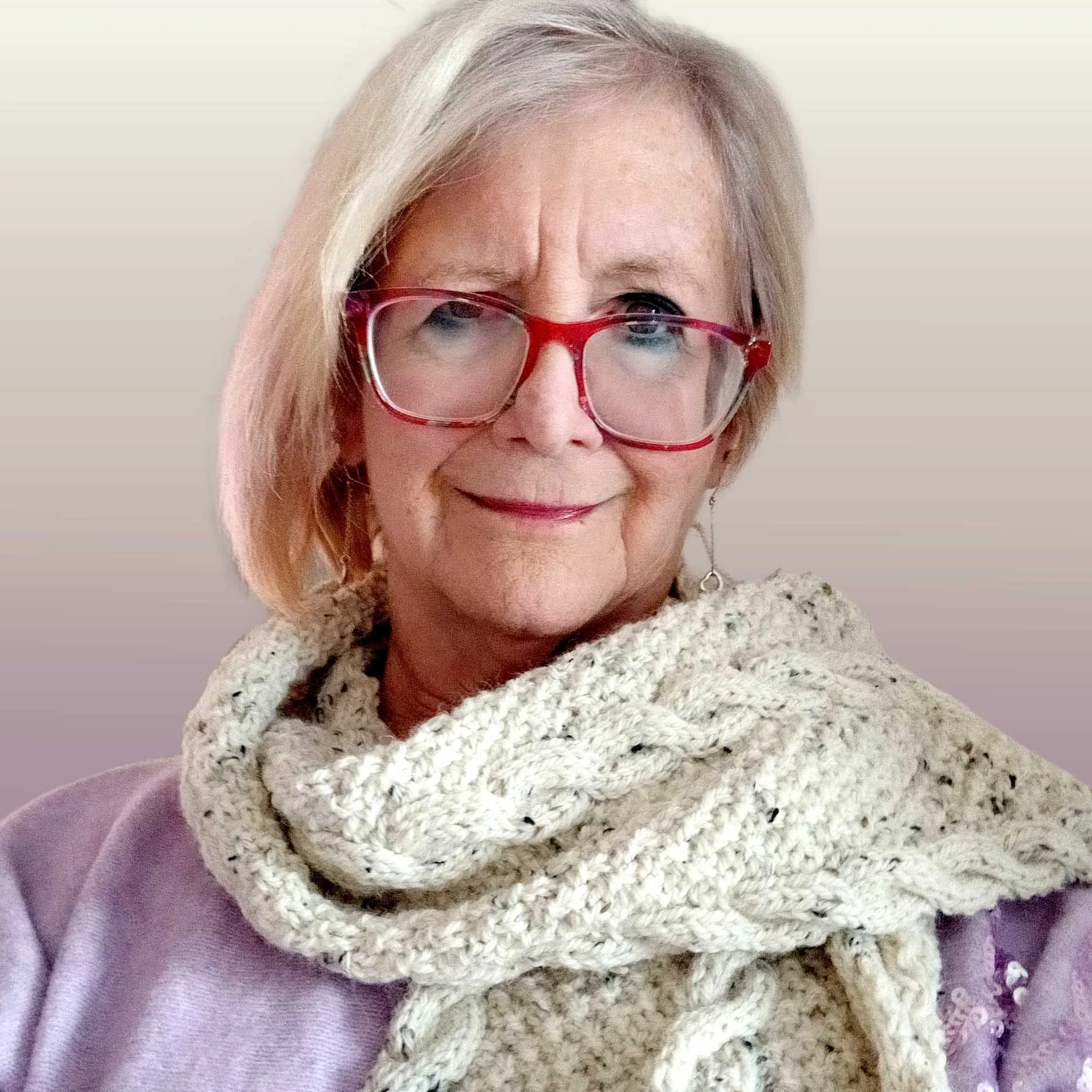  Fern Scarf  Designed by Fern" by Yorkshire Spinners. NFS. 2025