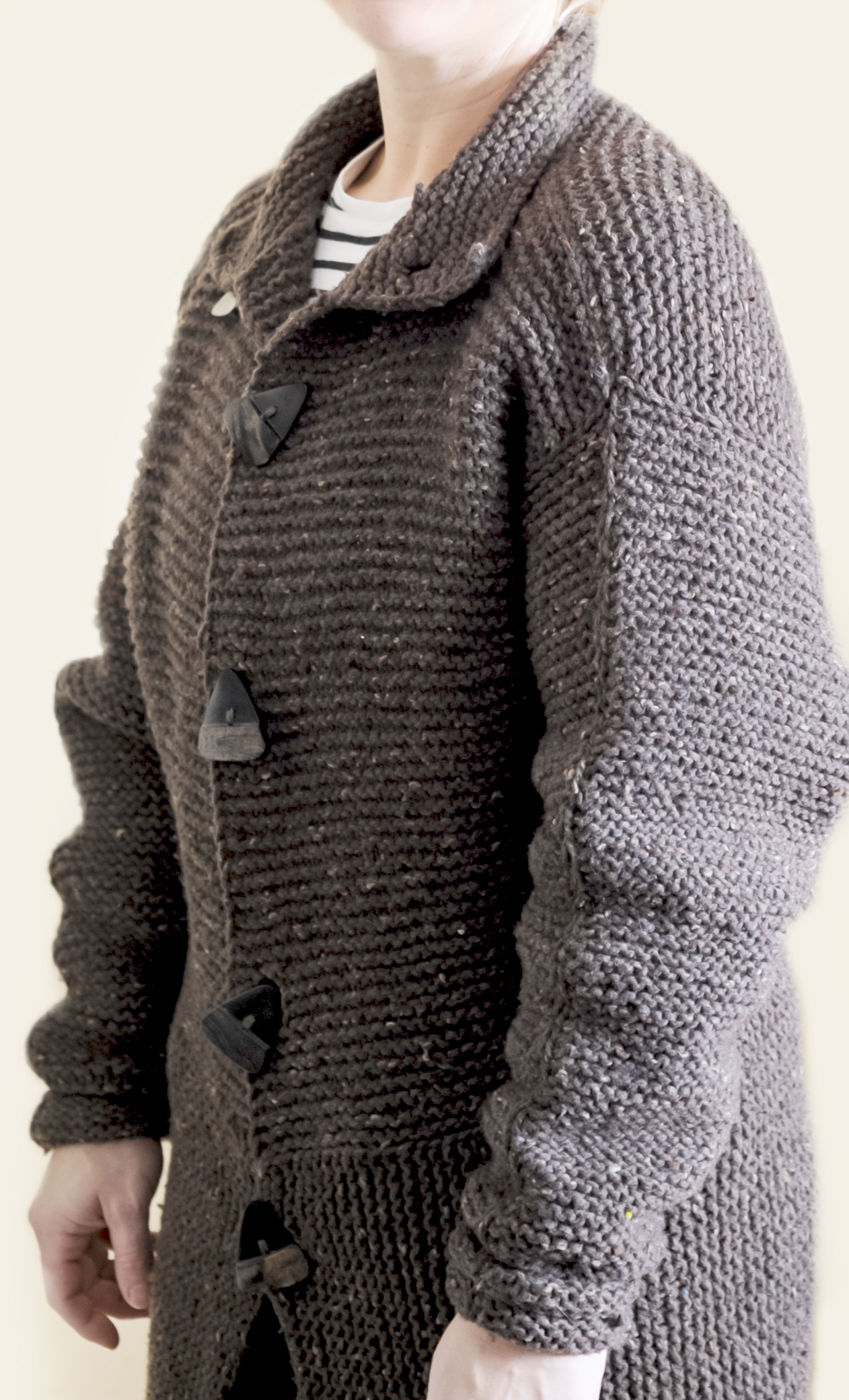 Wool Tweed Coat