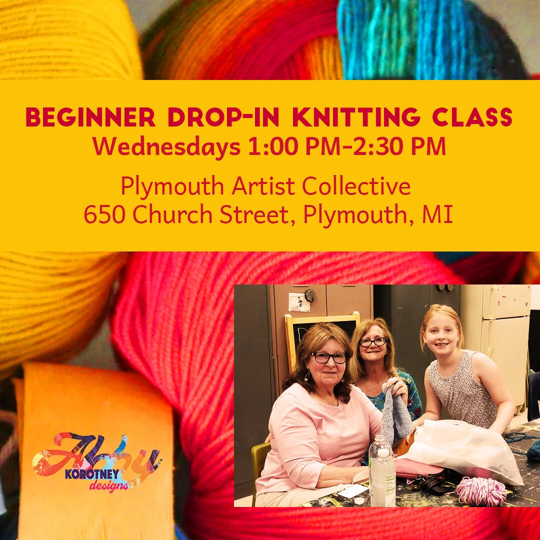 Beginner Drop-In Knitting Class