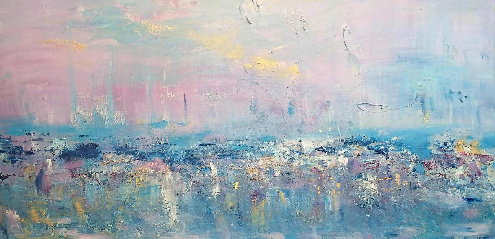  Returning  Acrylic on canvas. 2026