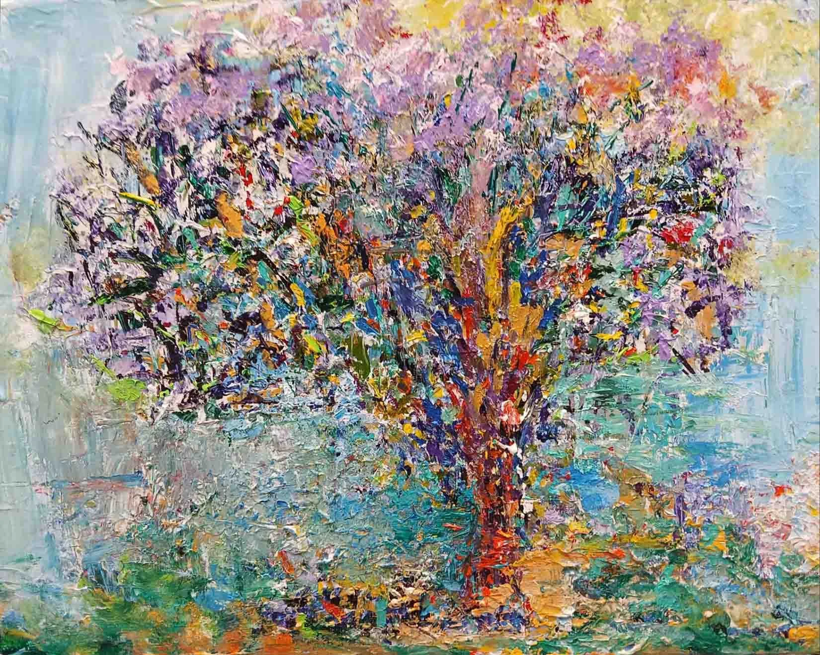  Tree of Life  Springtime, just waking up in beautiful Saugatuck. 22” x 28” 2026 Purchase prints on    Zazzle.  