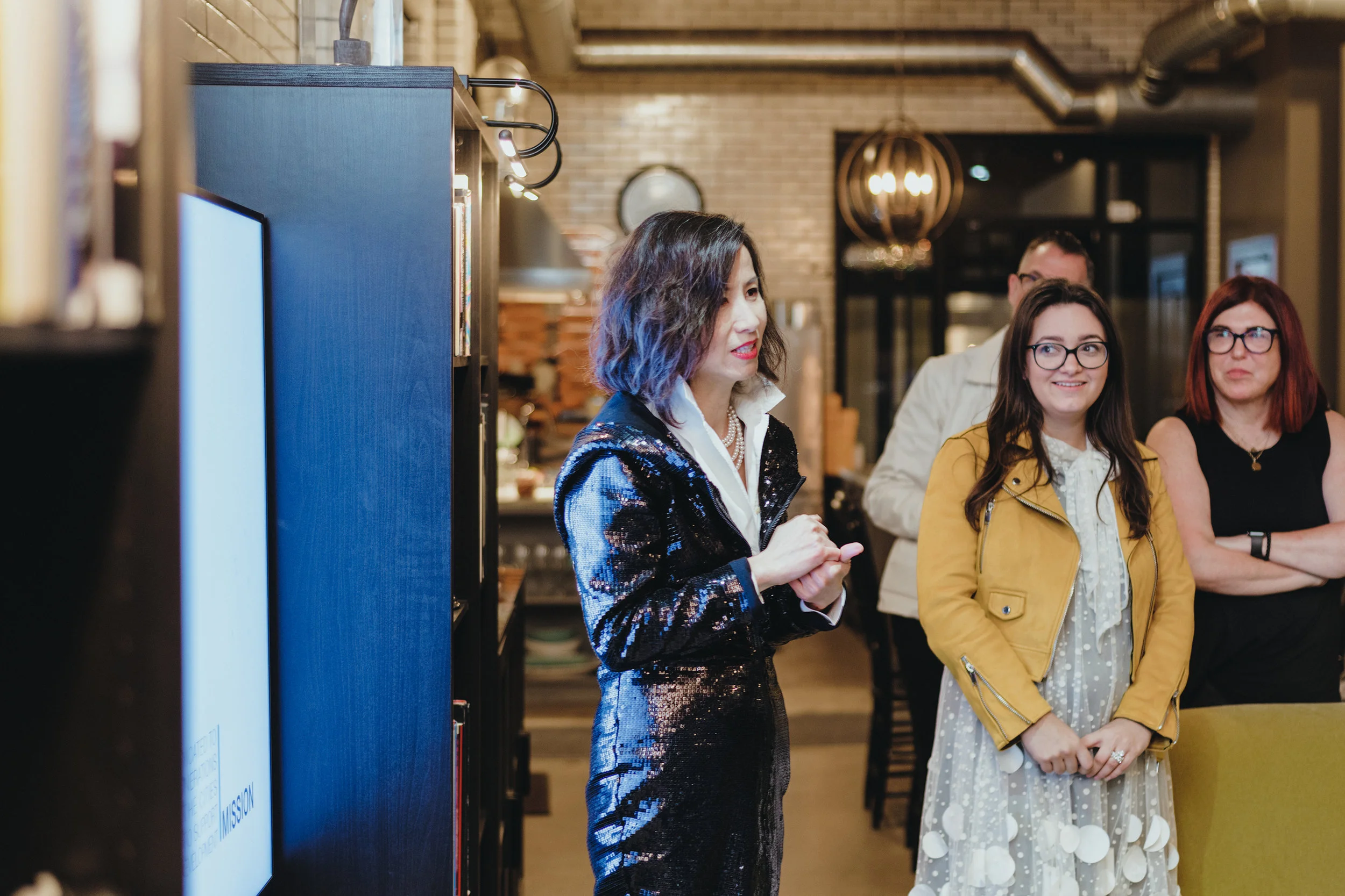      

 
   Soft Launch Event  The DesignConnect soft launch event was held on September 29, 2018 at the Welburn Group Ladder 12 Studio in Corktown, Detroit. The event was hosted by Ed Welburn, former Vice President of GM Global Design, and attended 