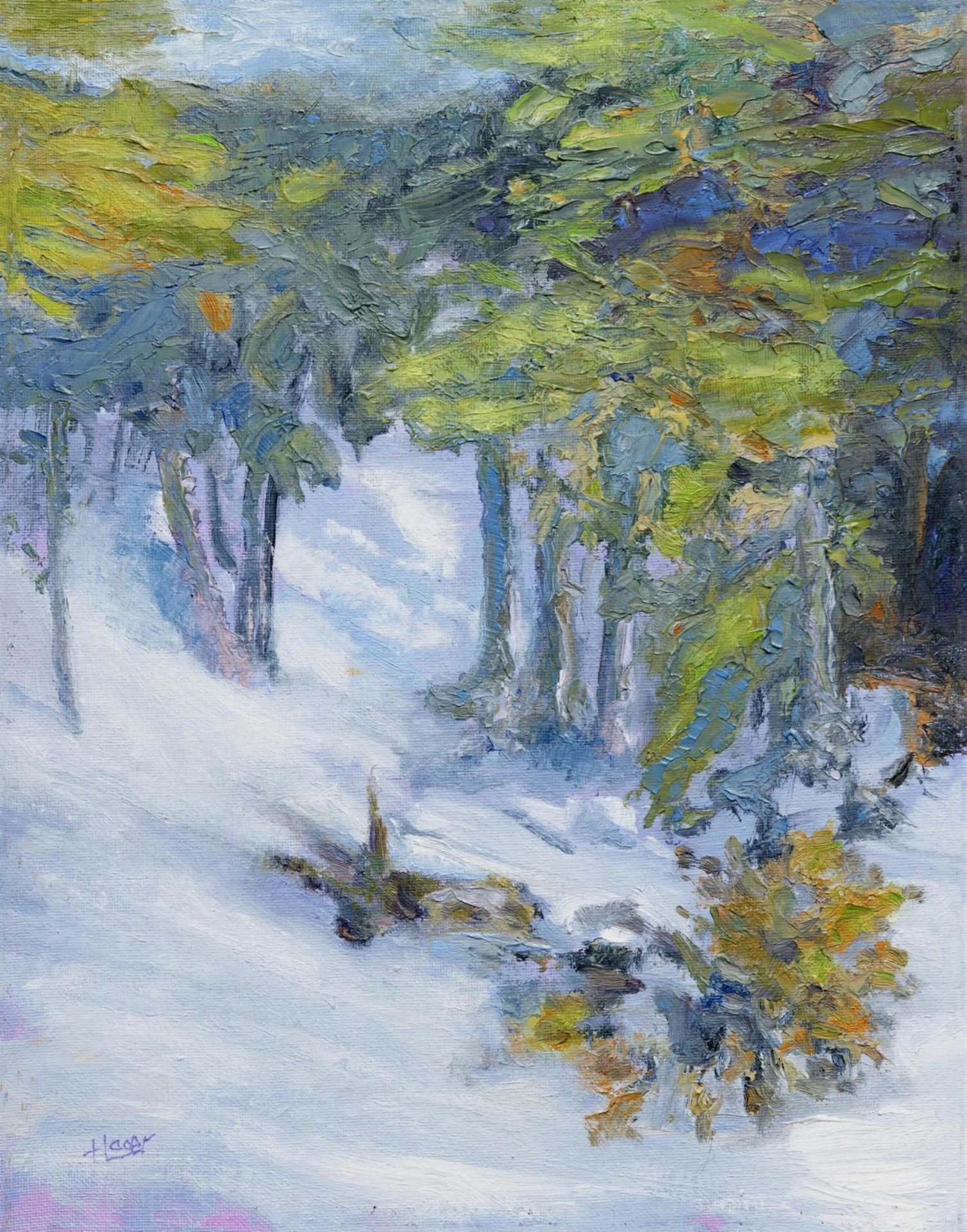   11 × 14, oil on canvas panel   Available 