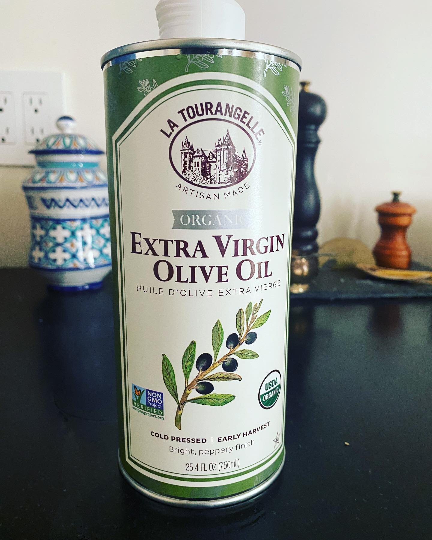 We are loving this olive oil &hellip; perfect for drizzling as a finishing oil &hellip; the recyclable packaging makes it a favorite and also protects the oil from the hot West Texas sun ☀️ 🫒🍽 @latourangelle #igotthatfromthegetgo #flavorful  In sto