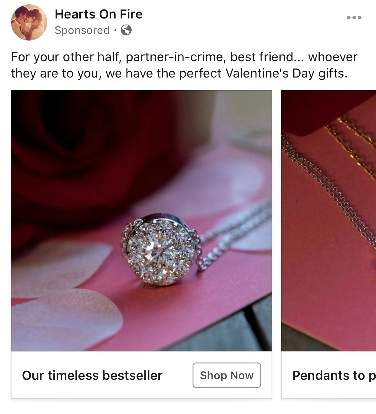 Facebook Carousel Ad