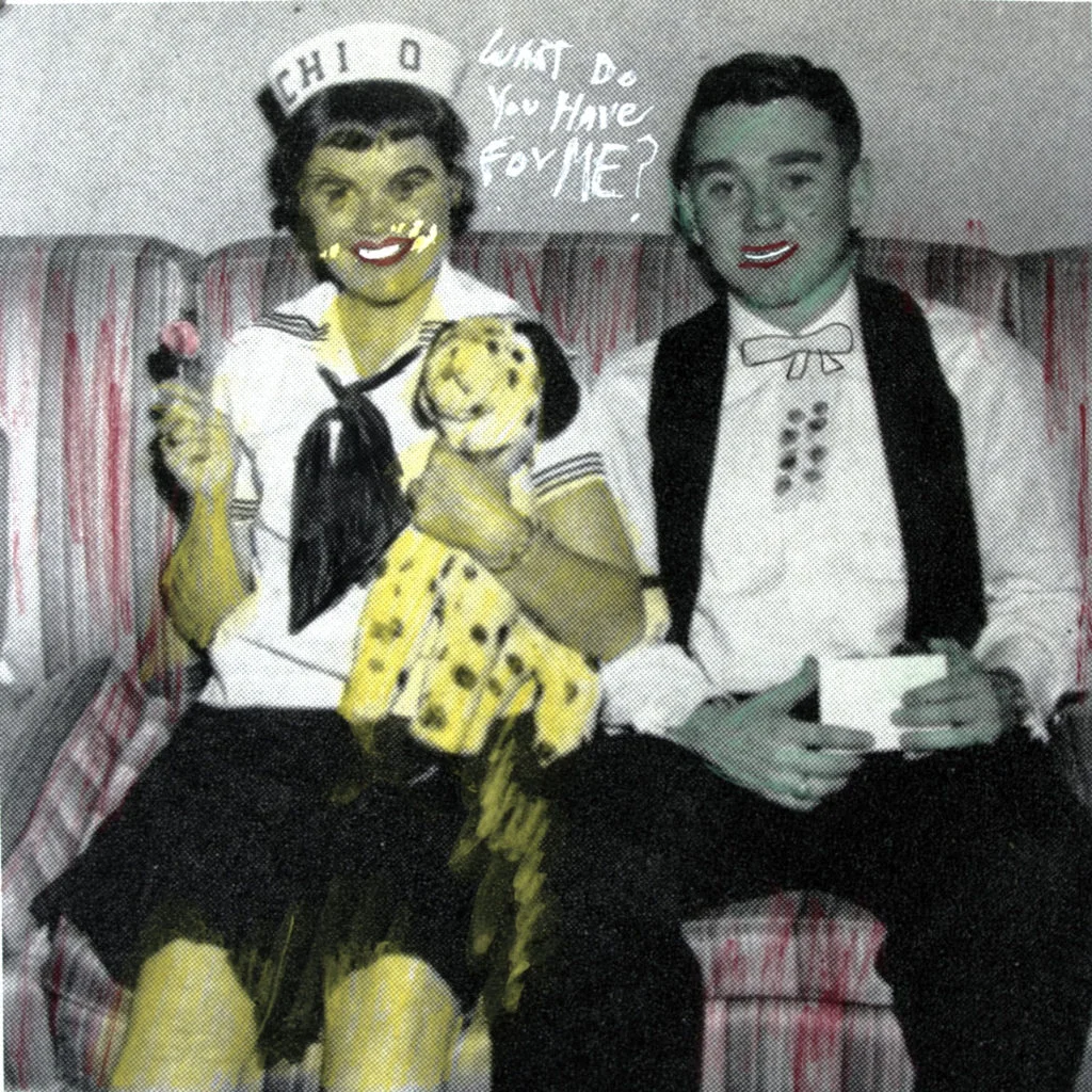 What Do You Have For Me? , hand-painted digital print, 2011