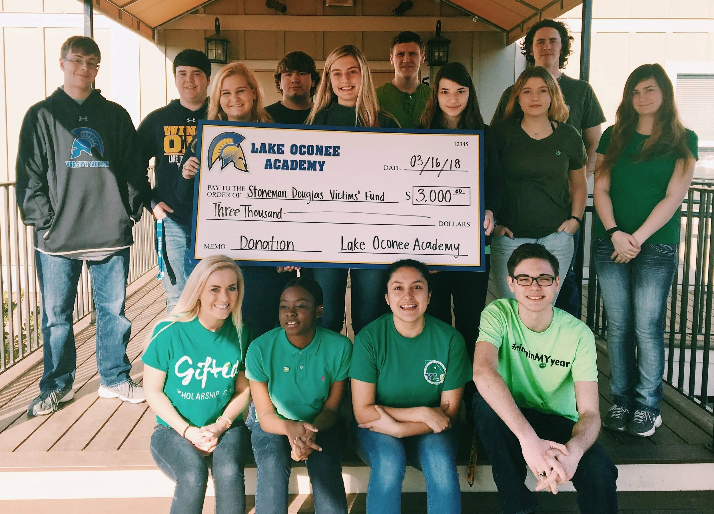 LAKE OCONEE ACADEMY STUDENTS ORGANIZE FUNDRAISER