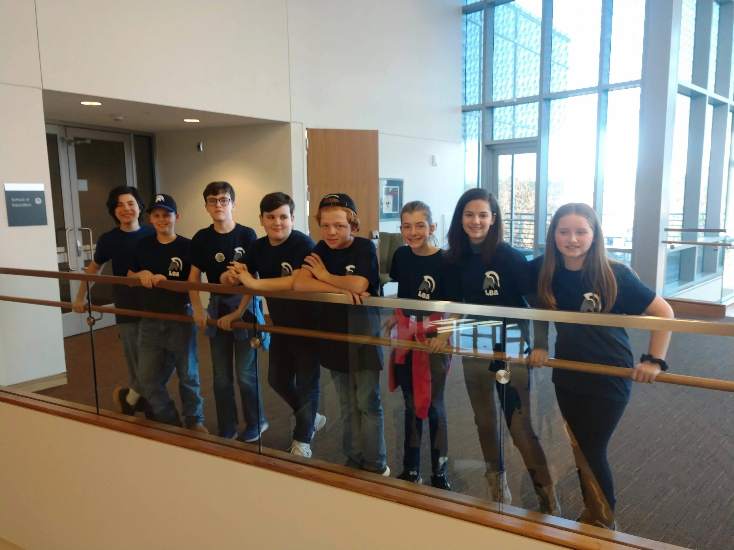 LAKE OCONEE ACADEMY MIDDLE SCHOOL ROBOTICS TEAM COMPETES FOR FIRST TIME