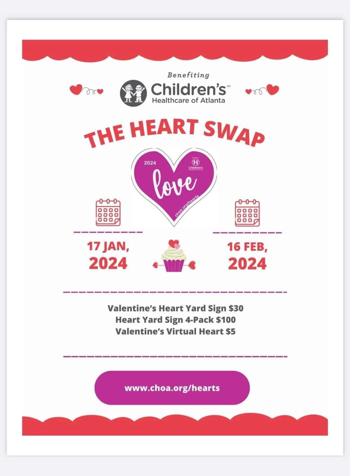 Children's Miracle Network & LOA/Lake Oconee Heart Swap