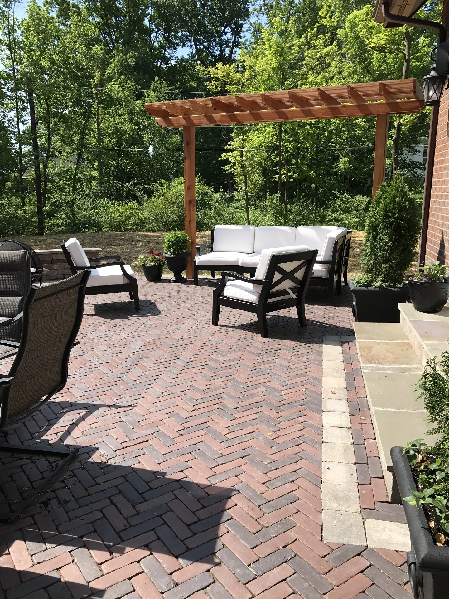 backyard stone patio designs on Wilk S Outdoor Outdoor Living Designs In West Chester Oh