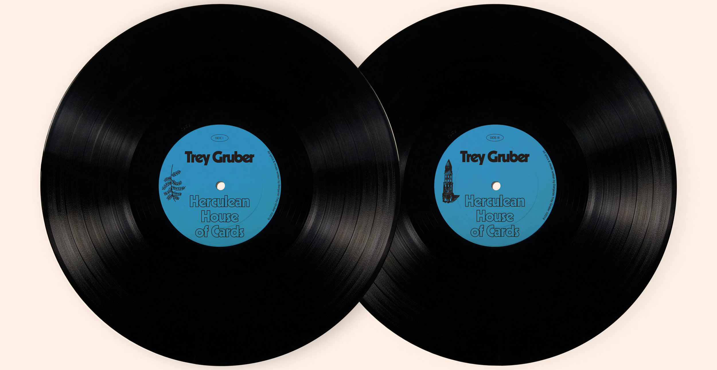 Sold Out ⋅ Trey Gruber — Herculean House of Cards Double LP 