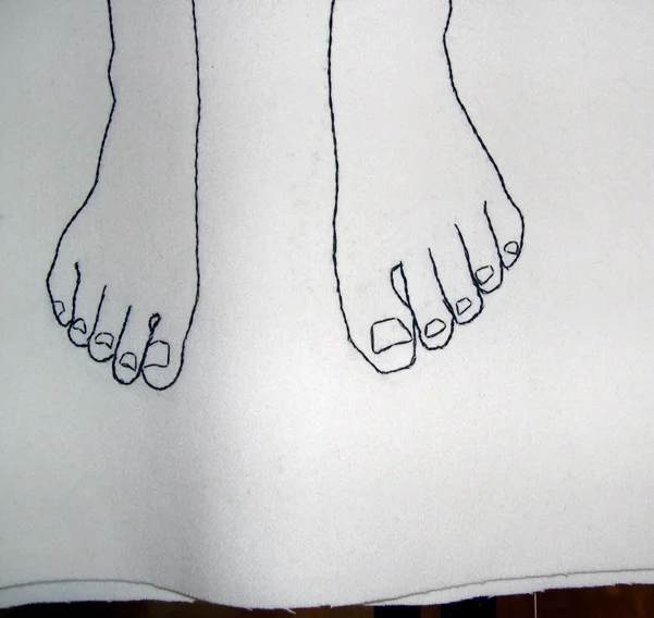 5 Swimmer_detail feet_2005.jpg