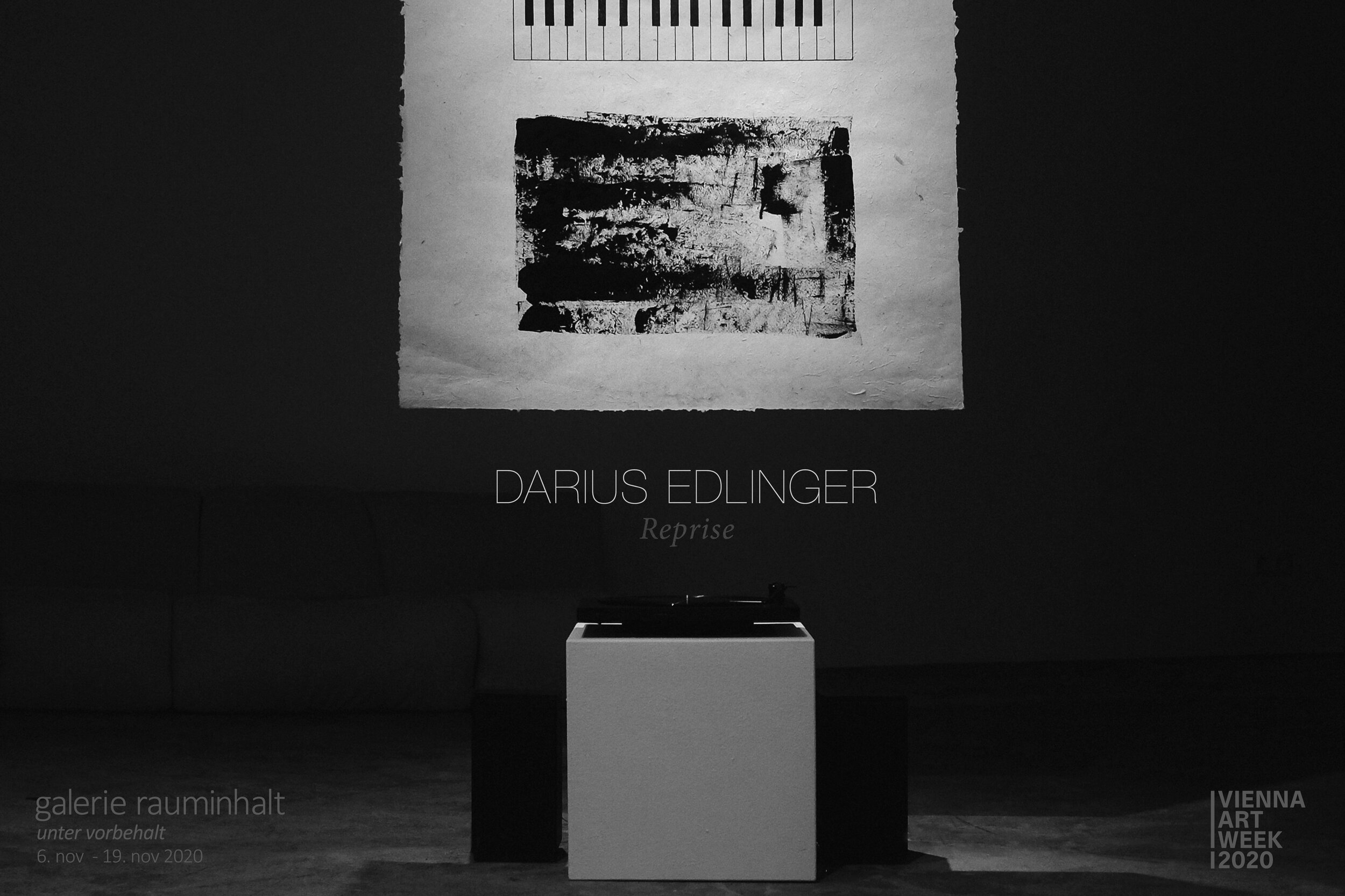 Darius Edlinger Reprise - Galerie Rauminhalt - Vienna Art Week 1