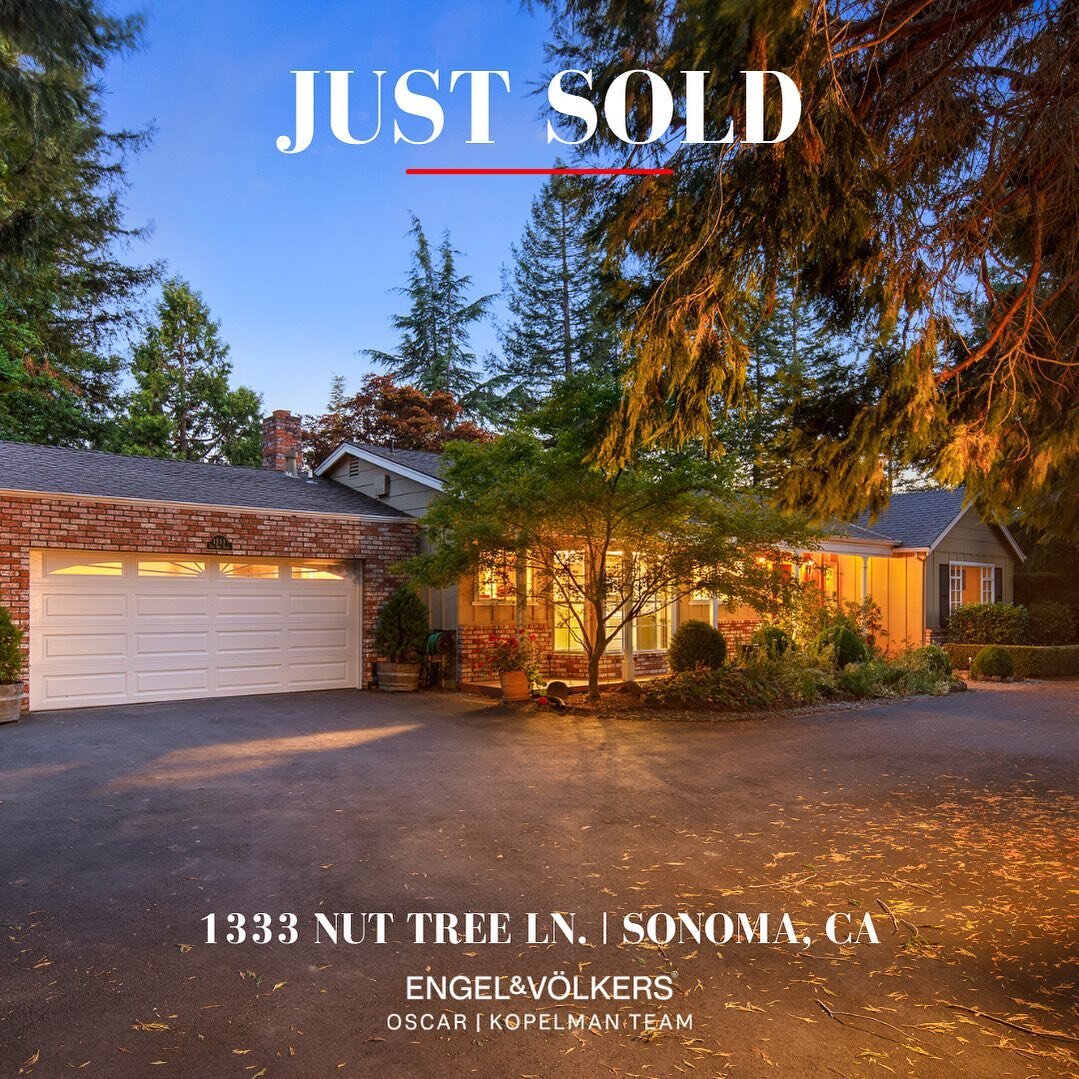 💥 S O L D 💥 
📍1333 NUT TREE LN | SONOMA, CA
😎 I helped my buyers with a rental in Sonoma to get used to the area. They fell in love with Sonoma. Then I found their next home.🙏🏽

Call/Text/Email 🤳🏾📱💻
510-517-5453 &bull; 707-287-2285
theoscar