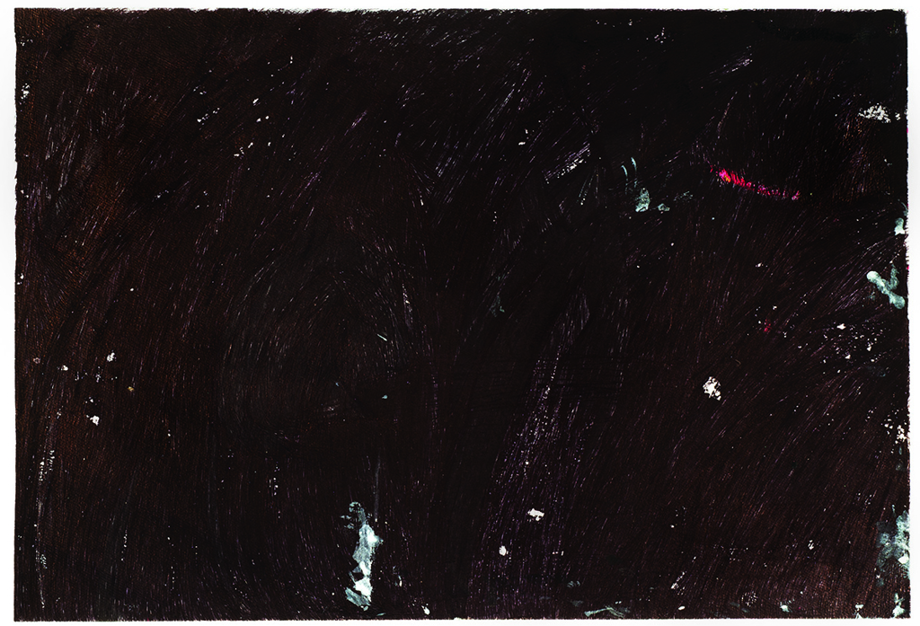 Beverly Baker, Untitled, 2015, Ballpoint pen on paper, 17.5 x 23.5 inches