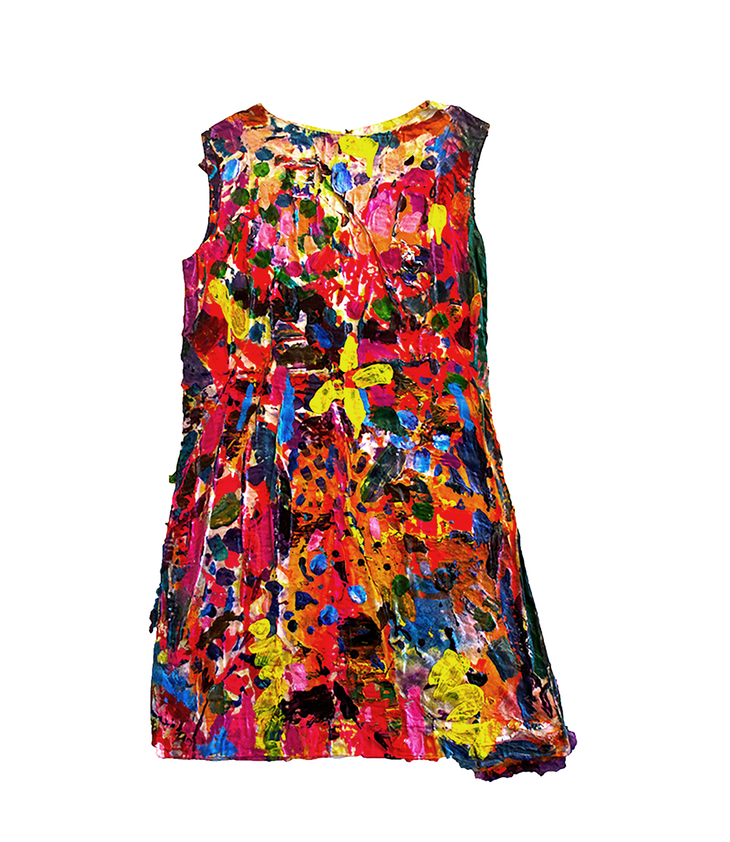 Robert Tharsing, Title Unknown, 1979, Cloth, polymer medium, acrylic, 38 x 24 inches