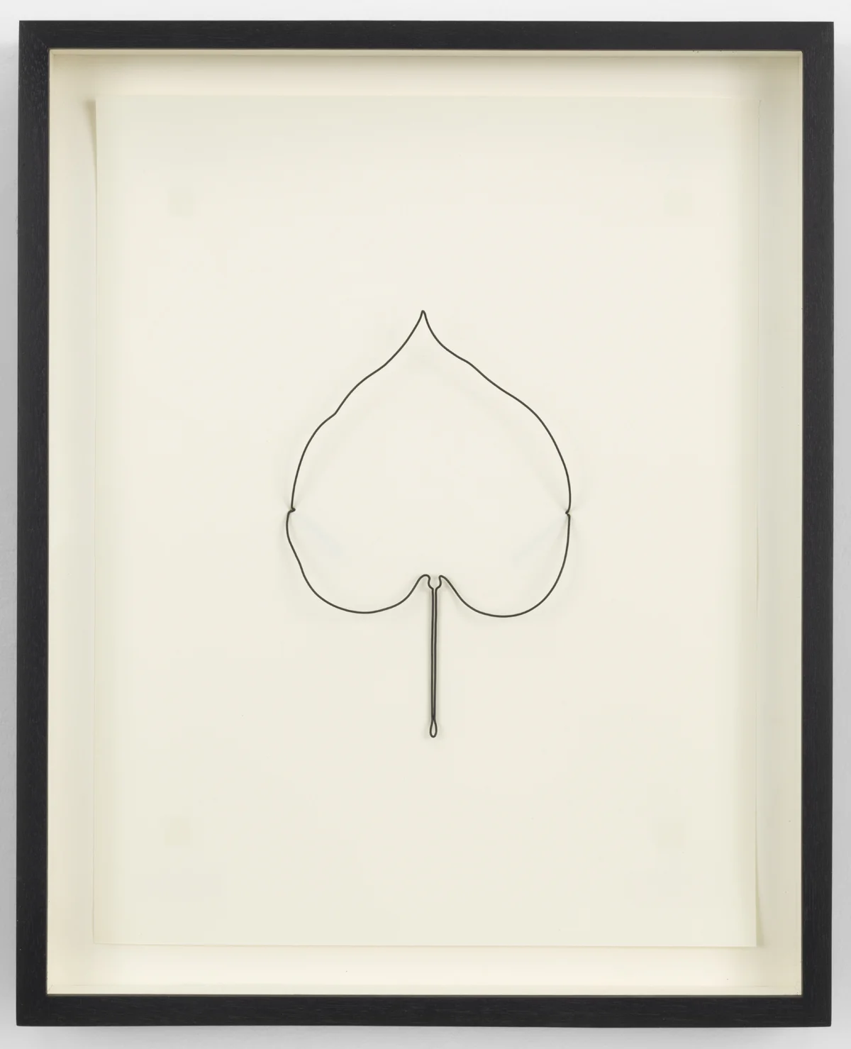 Iris the Poet and Activist (Iris De La Cruz) (from Leaves an AIDS Memorial), 1996-present wire and paper, 16 x 13 x 2 inches