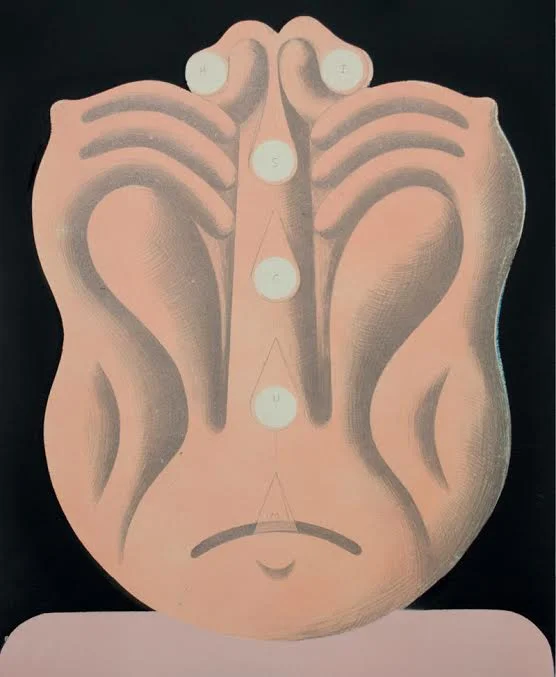 Mike Goodlett, Untitled, 2015, Graphite and spray paint on paper, 14 x 11 inches