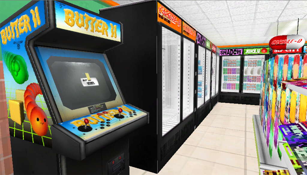 Jordan Speer, Cautious V, 2014, video game still